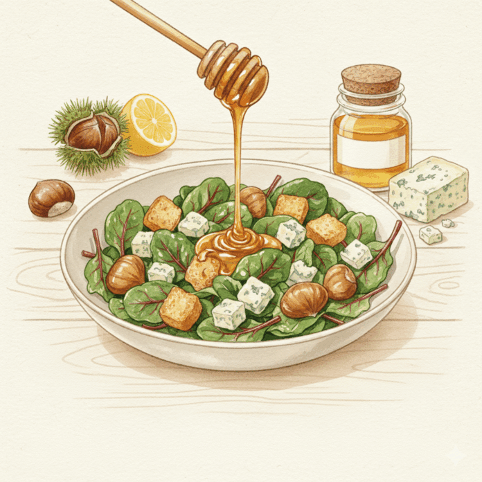 castagne-millefiori Insalata di castagne e miele millefiori