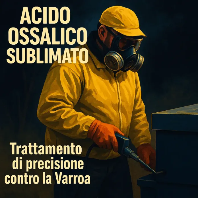 trattamento-varroa Acido Ossalico Sublimato: trattamento contro la varroa