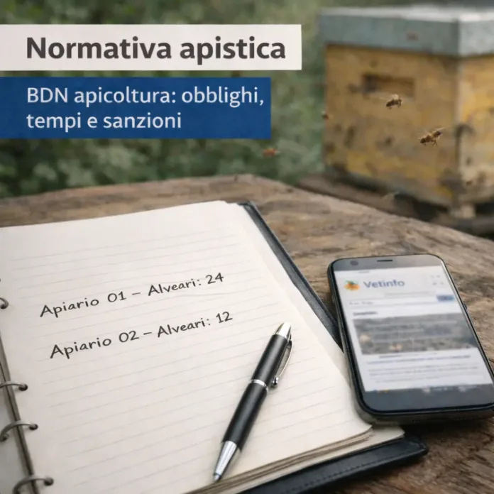 BDN-apicoltura BDN apicoltura: obblighi, tempi e sanzioni