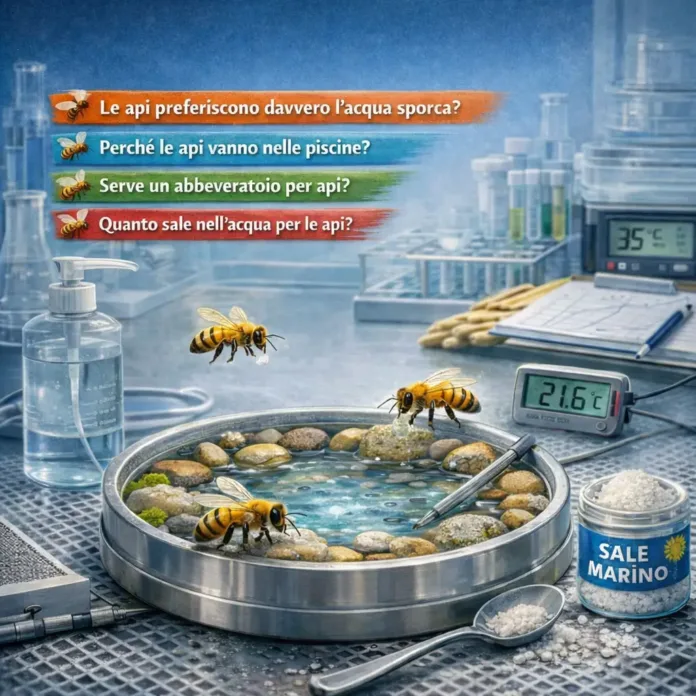 acqua-api Le api e l’acqua
